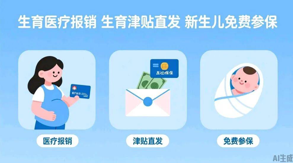 现在要个娃能省多少钱？海南医保为您整理生育福利全攻略快来看！